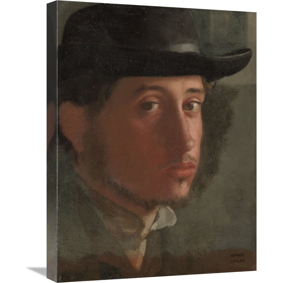 Self-portrait-Canvas Art-18&quotx24"