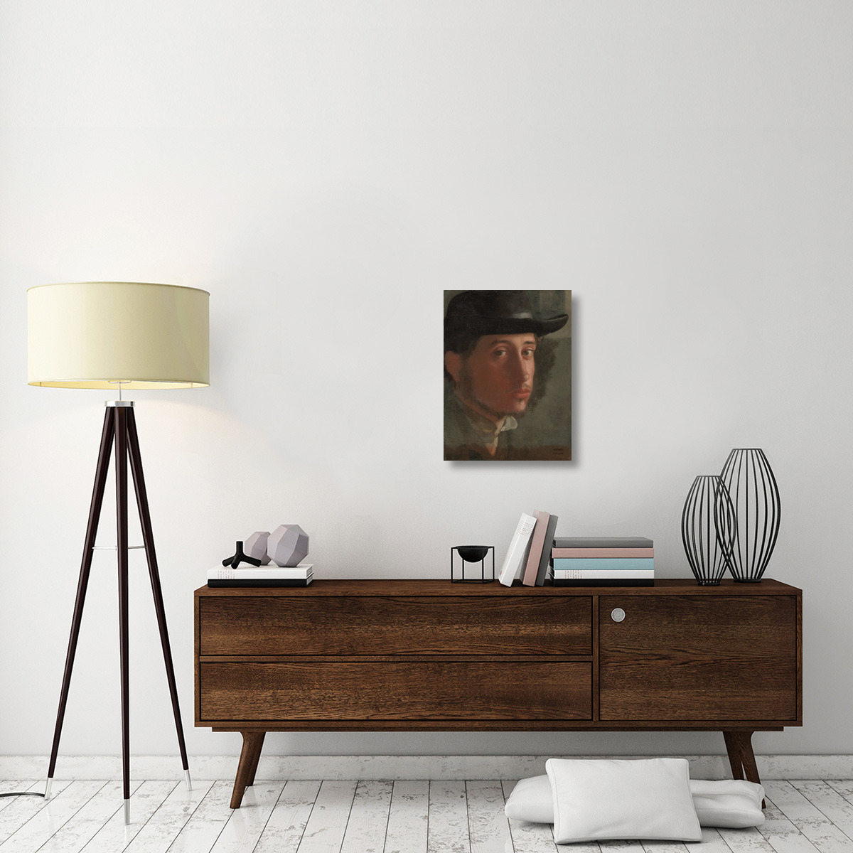Self-portrait-Canvas Art-18&quotx24"