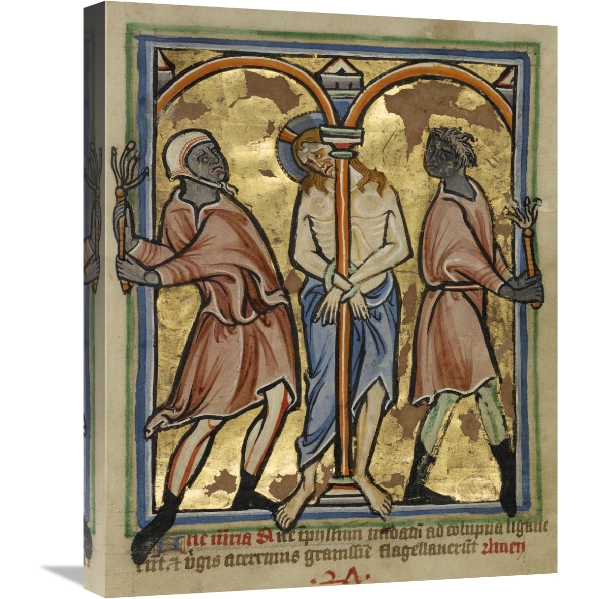 The Scourging of Christ-Canvas Art-20&quotx24"
