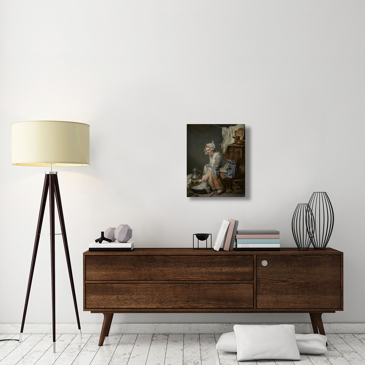 The Laundress (La Blanchisseuse)-Canvas Art-20&quotx24"