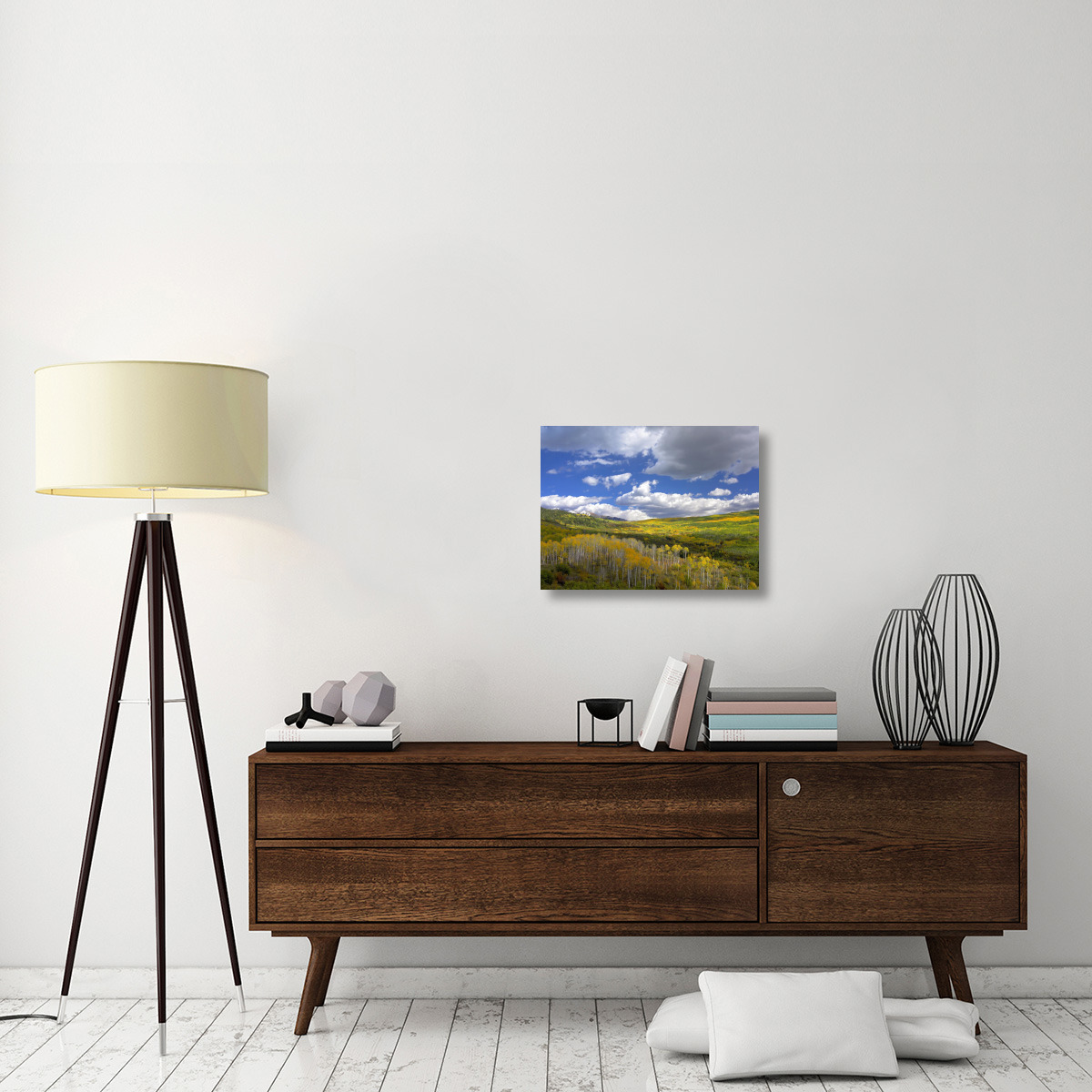 Gunnison National Forest in fall, Colorado-Canvas Art-24&quotx18"