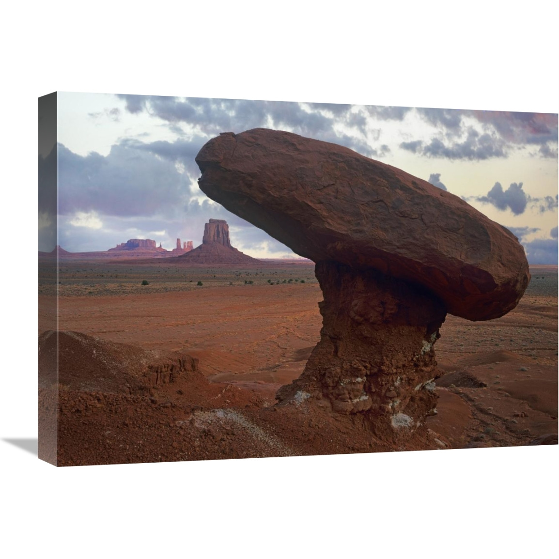 Mushroom Rock at North Window, Monument Valley, Arizona-Canvas Art-24&quotx18"