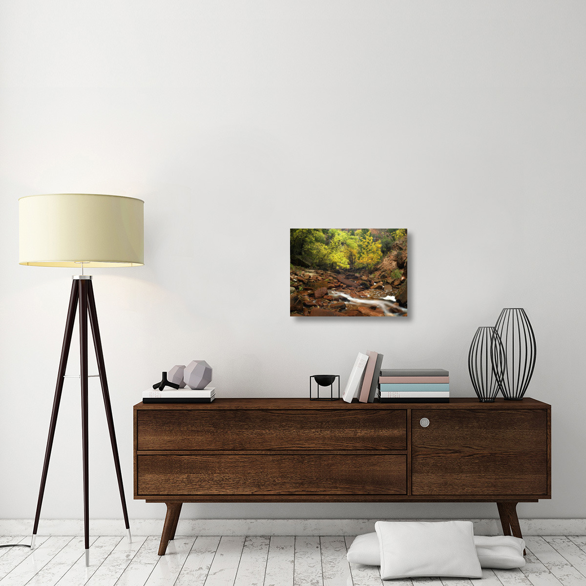 Zion Canyon near Emerald Pools, Zion National Park, Utah-Canvas Art-24&quotx18"