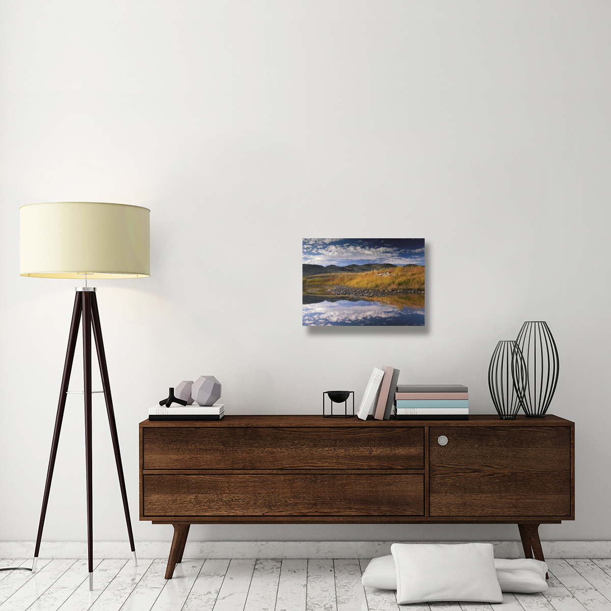 Absaroka Range and Slough Creek, Yellowstone National Park, Wyoming-Canvas Art-24&quotx18"