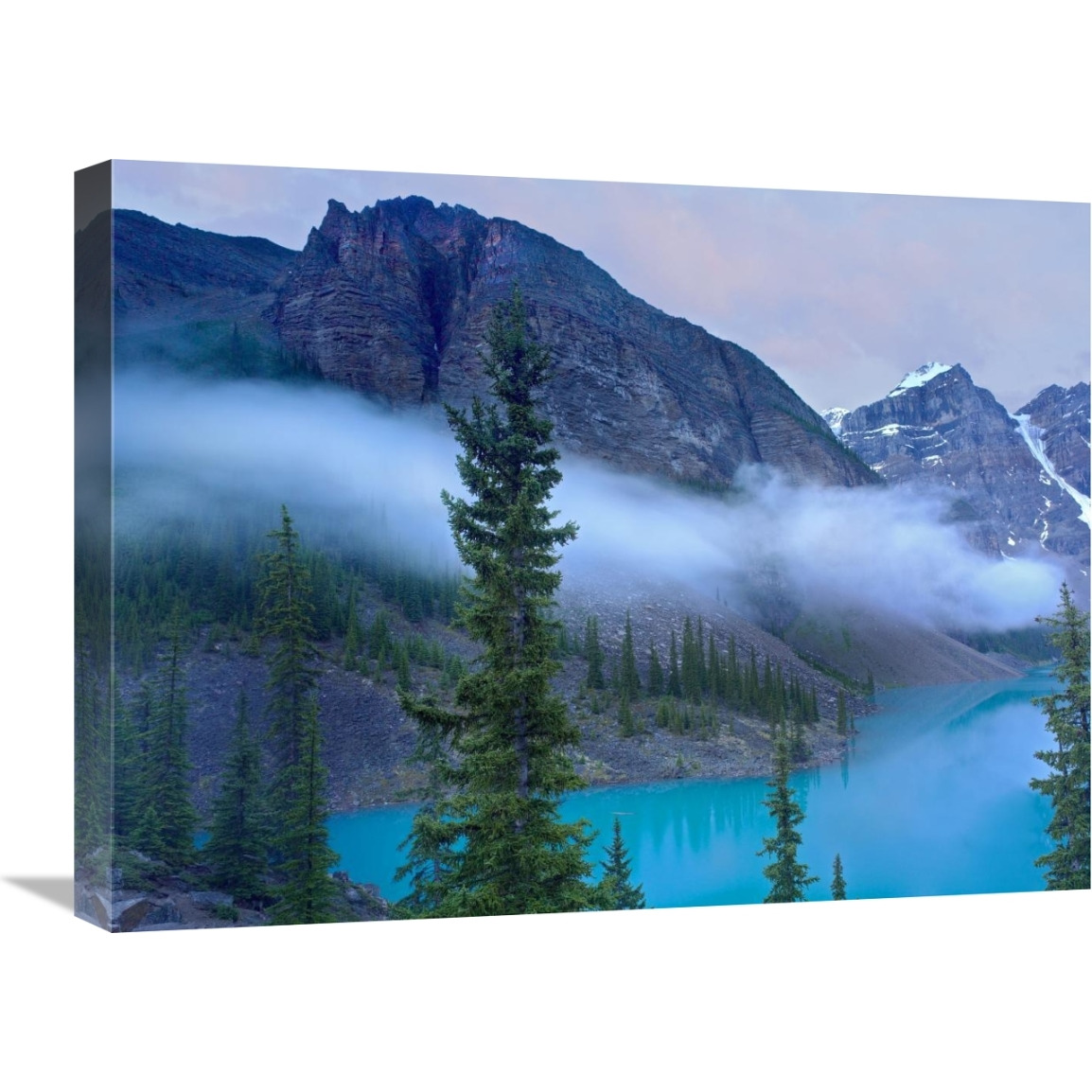 Moraine Lake in the Valley of Ten Peaks, Banff National Park, Alberta, Canada-Canvas Art-24&quotx18"