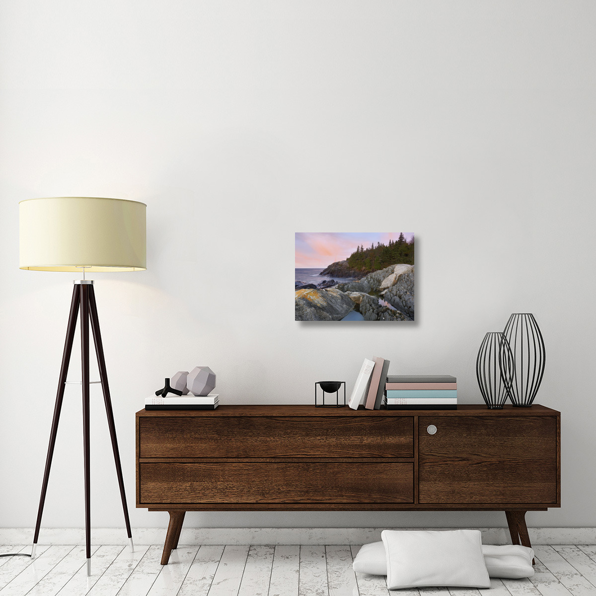 Horseshoe Bay on Lake Superior, Pukaskwa National Park, Thunder Bay, Ontario, Canada-Canvas Art-24&quotx18"