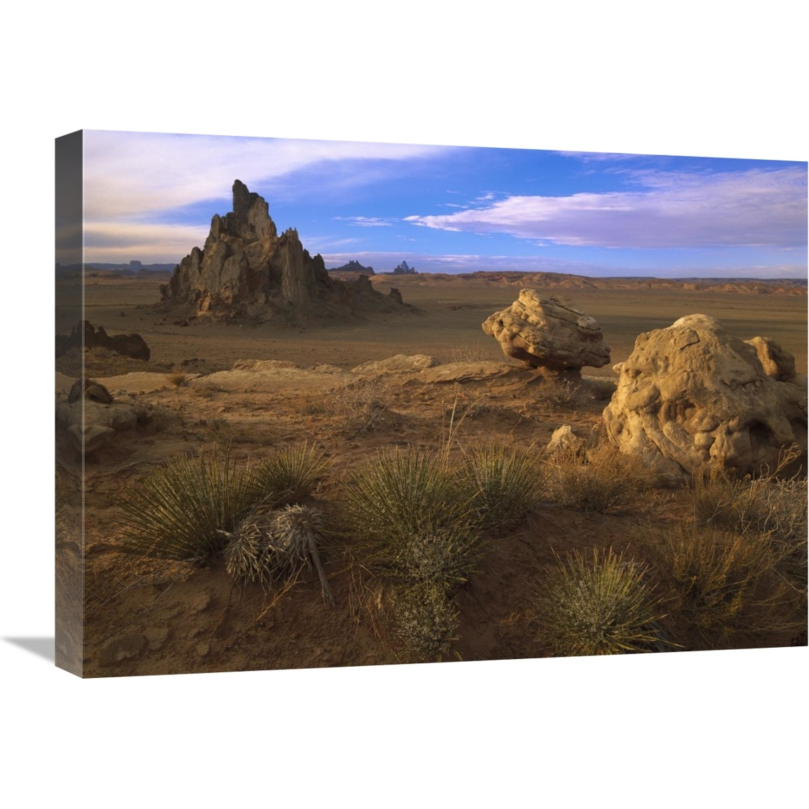 Church Rock, Navajo Reservation, Monument Valley Navajo Tribal Park, Arizona-Canvas Art-24&quotx18"
