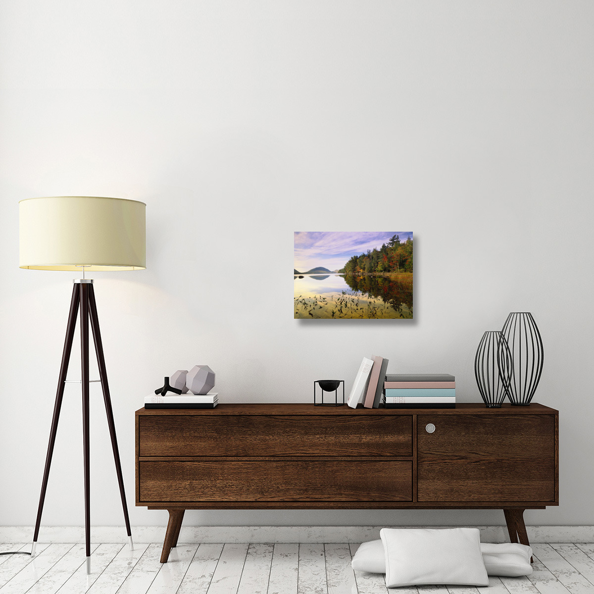 Eagle Lake, Mount Desert Island, Acadia National Park, Maine-Canvas Art-24&quotx18"