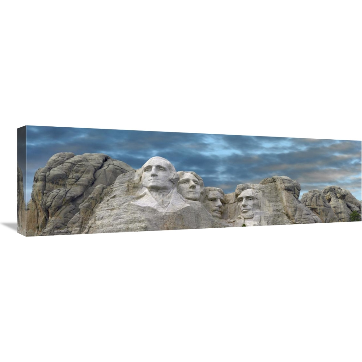 Mount Rushmore National Monument near Keystone, South Dakota-Canvas Art-36&quotx12"