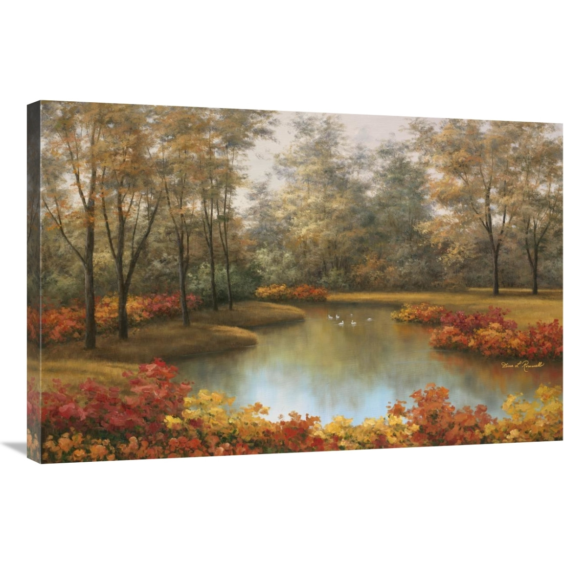 Beauty of Autumn-Canvas Art-36&quotx24"