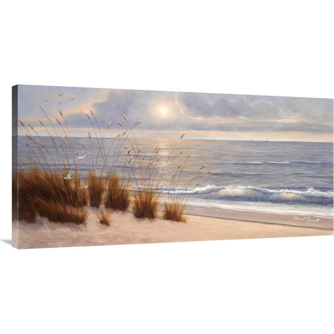 Seashore-Canvas Art-48&quotx24"