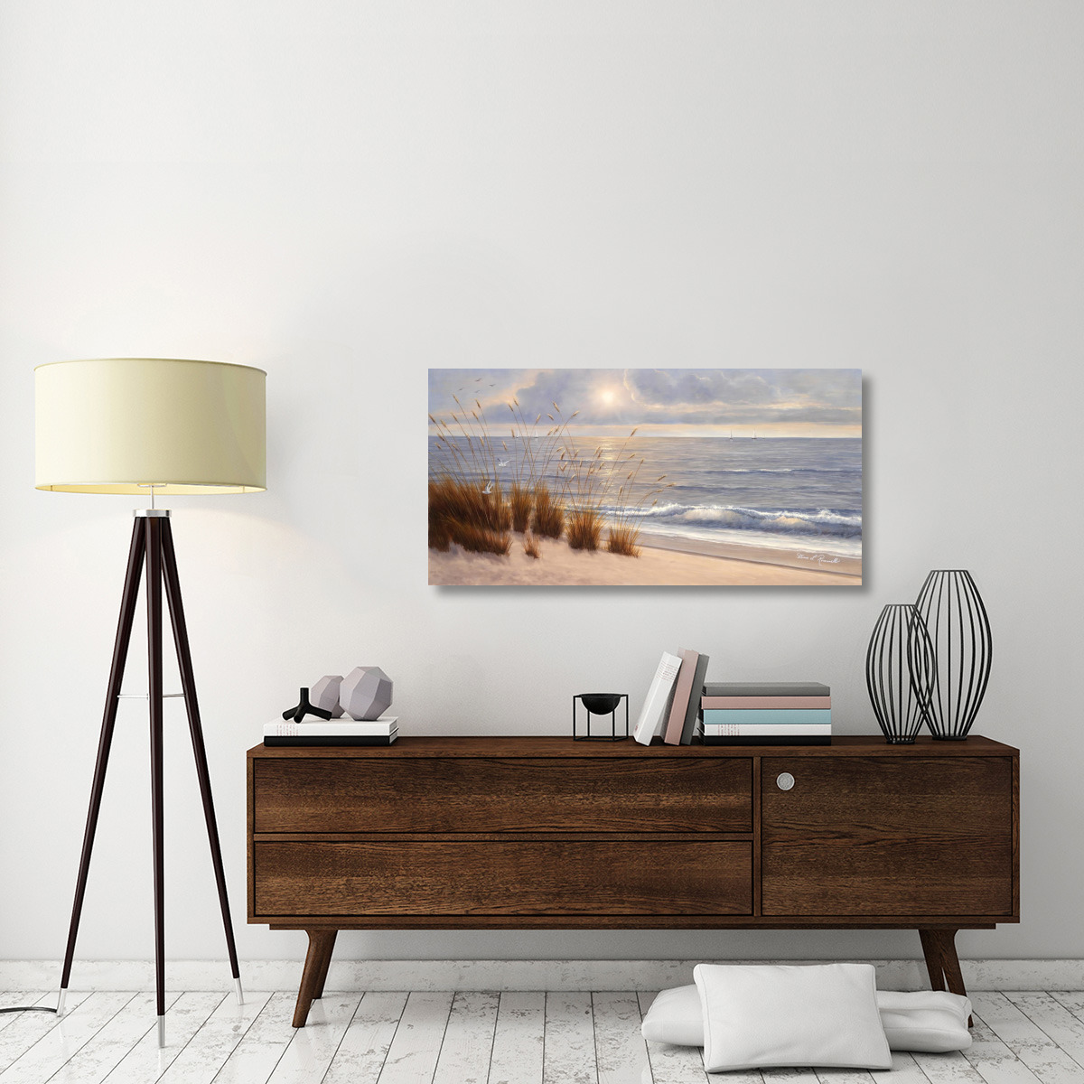 Seashore-Canvas Art-48&quotx24"