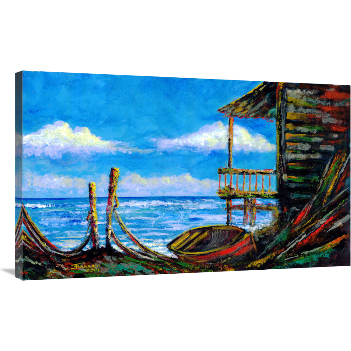 Brook Creek-Canvas Art-40&quotx24.4"