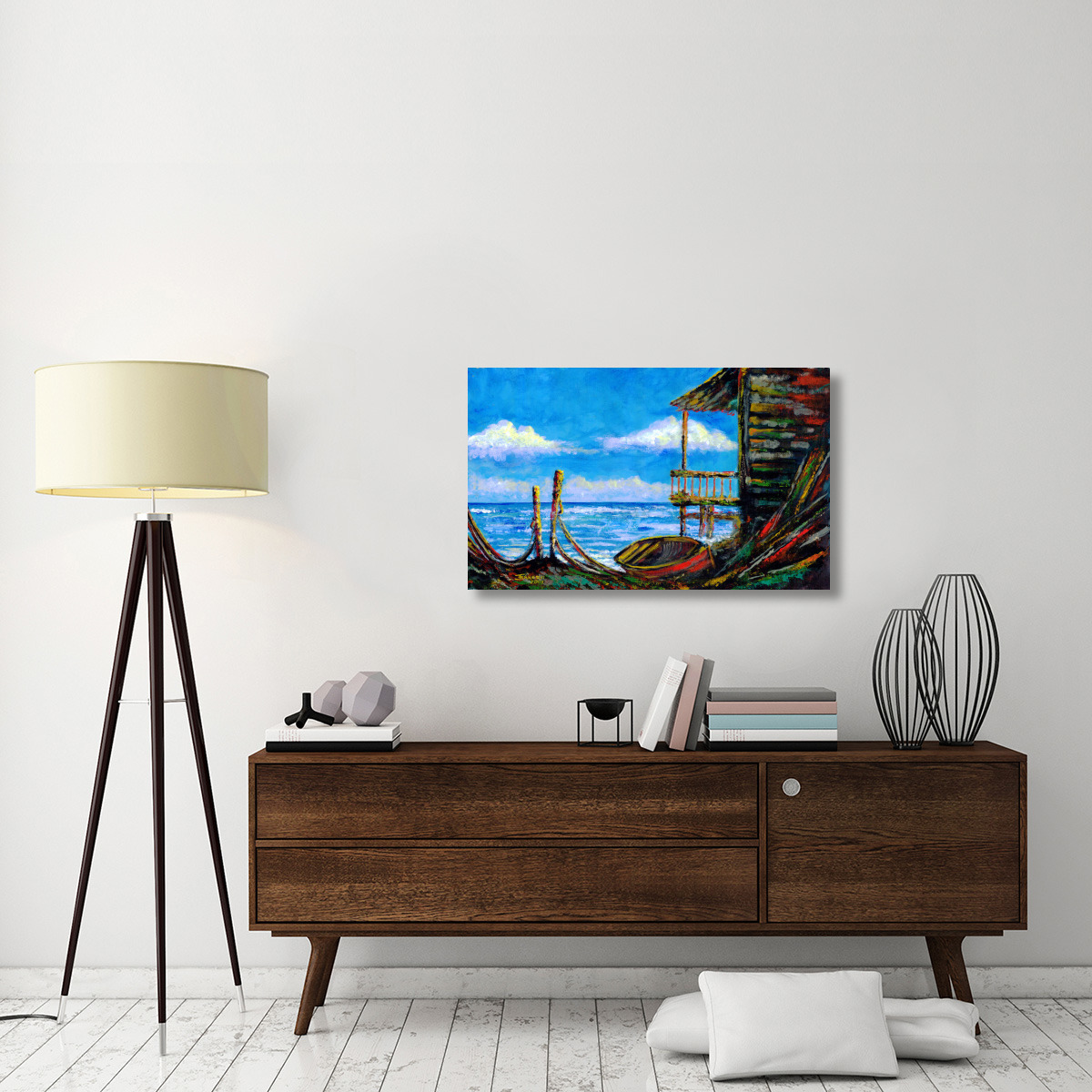 Brook Creek-Canvas Art-40&quotx24.4"