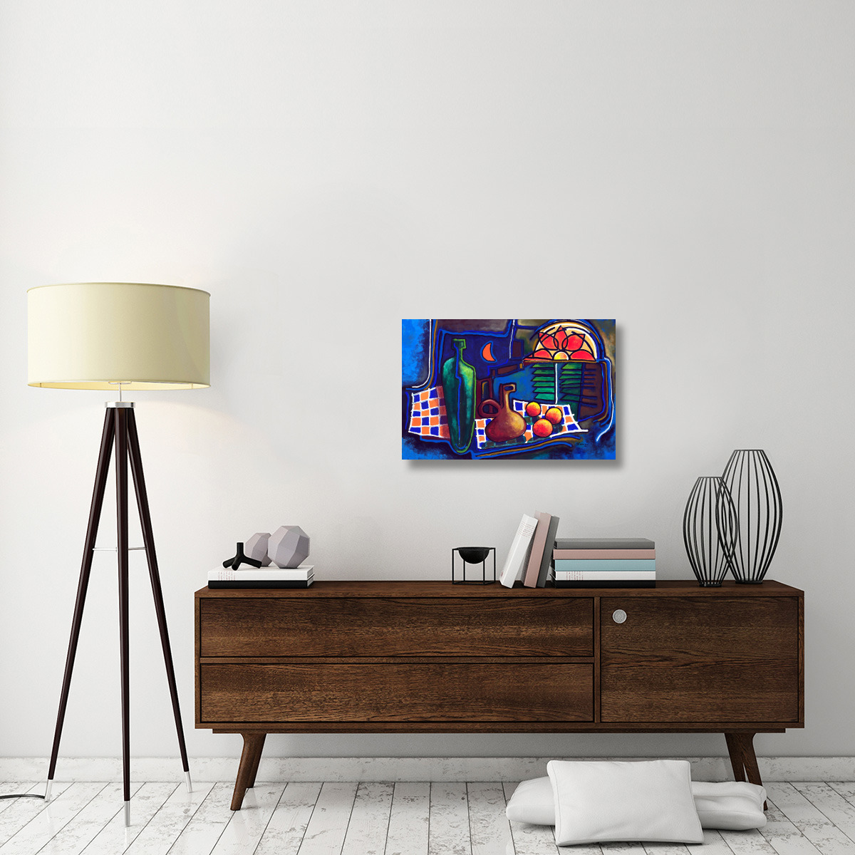 Three Oranges-Canvas Art-30&quotx20"