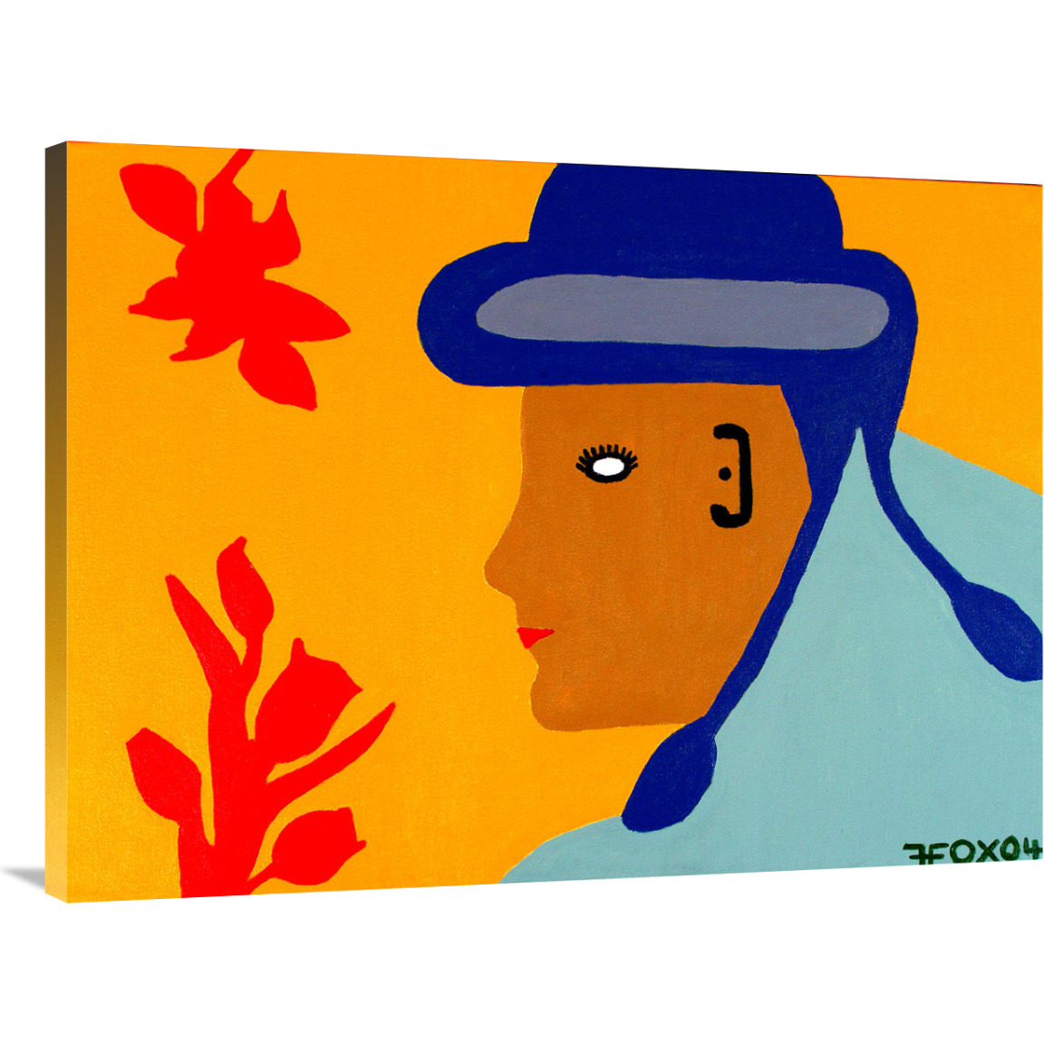 Abraham-Canvas Art-40&quotx30"