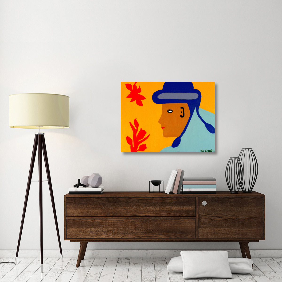 Abraham-Canvas Art-40&quotx30"