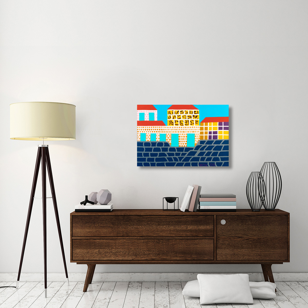 Cotten Bay-Canvas Art-36&quotx24"