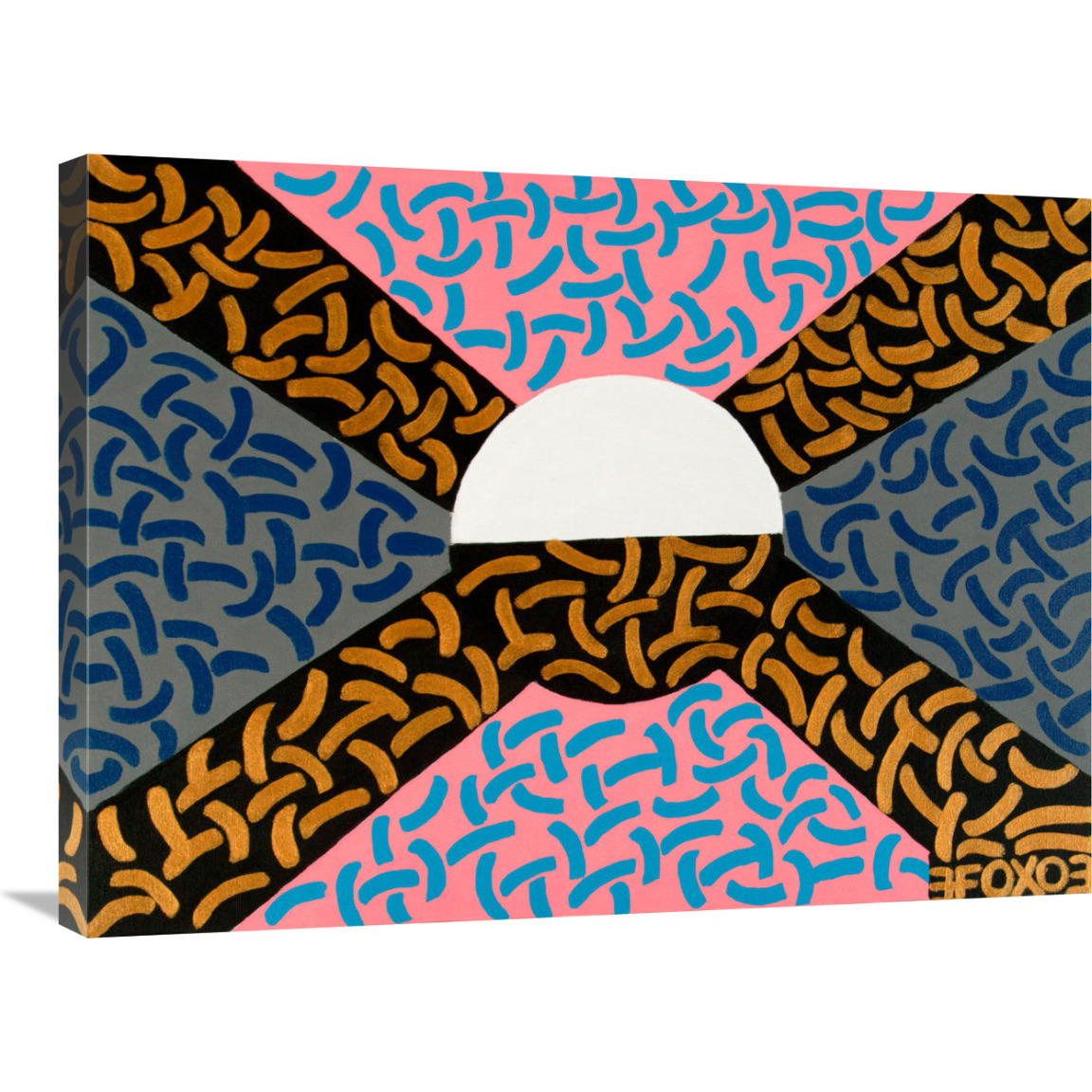 Crossroads-Canvas Art-32&quotx24"