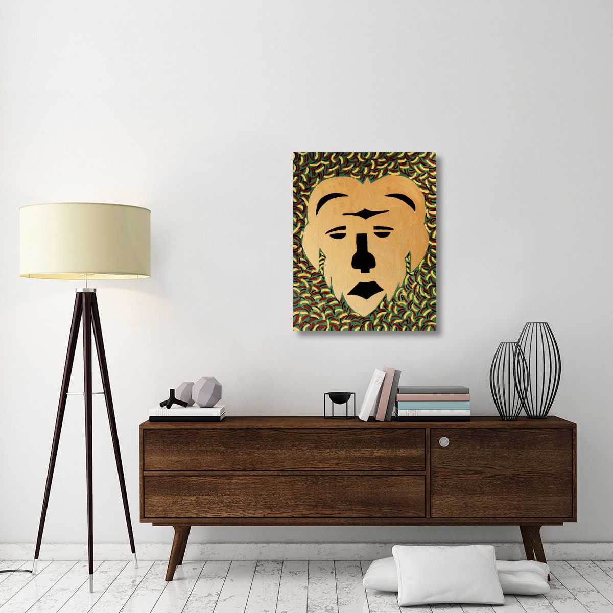 Lion of Juda-Canvas Art-28&quotx35"