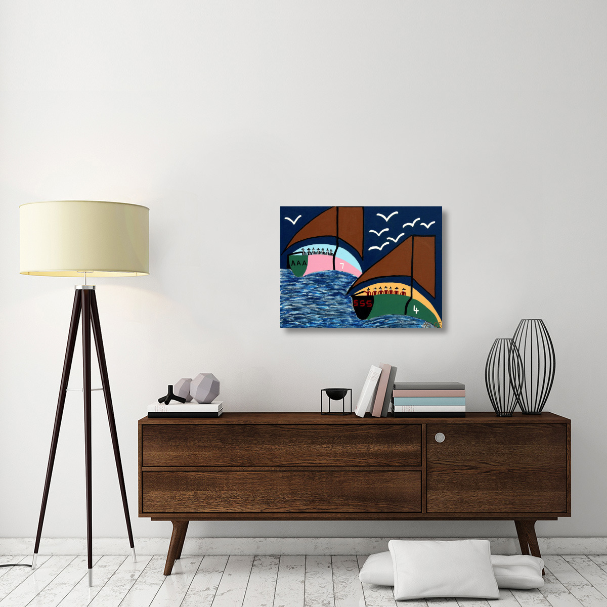 Montaque Harbour-Canvas Art-32&quotx24"