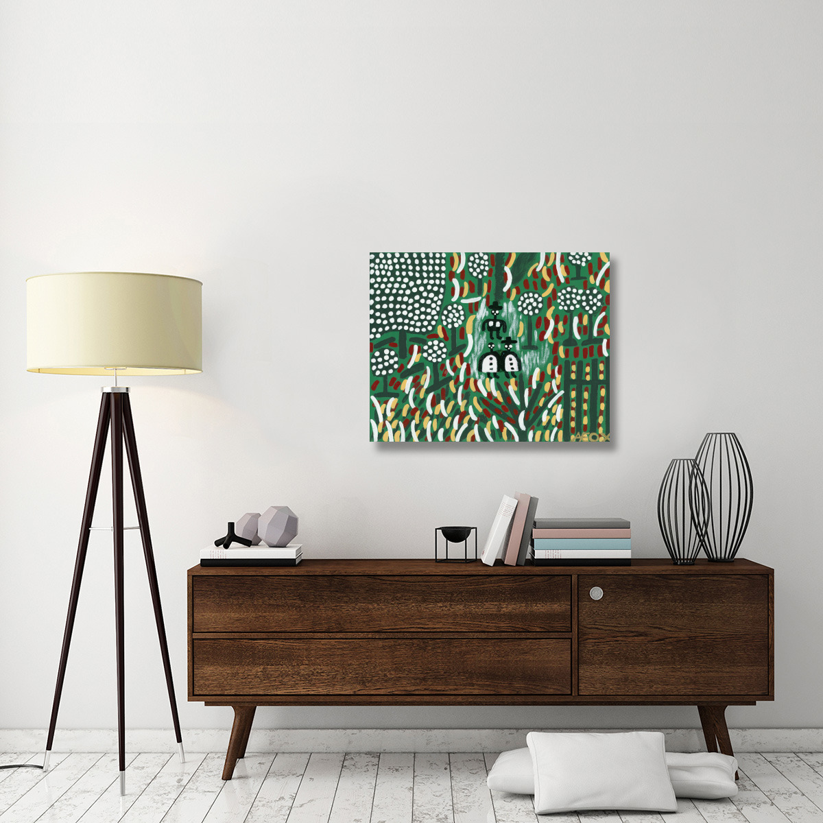 Secret Gardens 12-Canvas Art-35&quotx28"