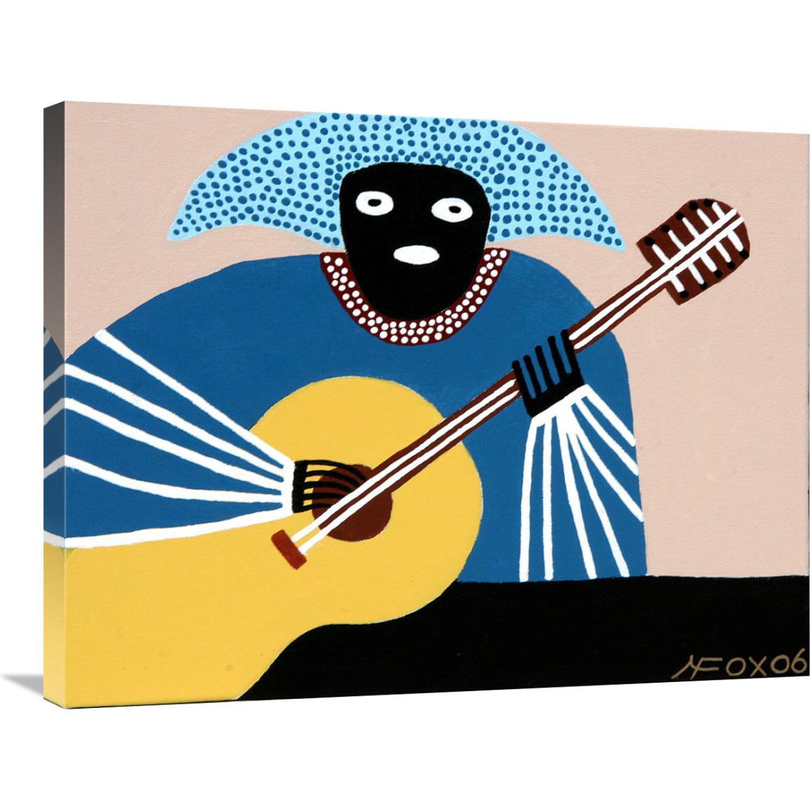 The Entertainer-Canvas Art-32&quotx24"