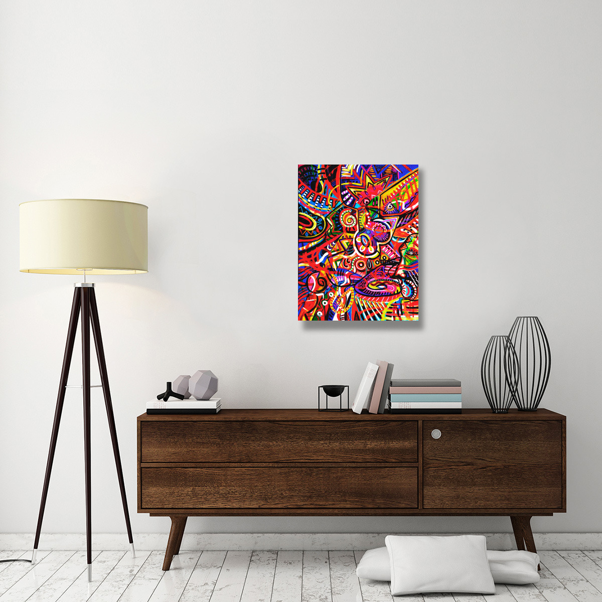 Junkamation-Canvas Art-24&quotx32"