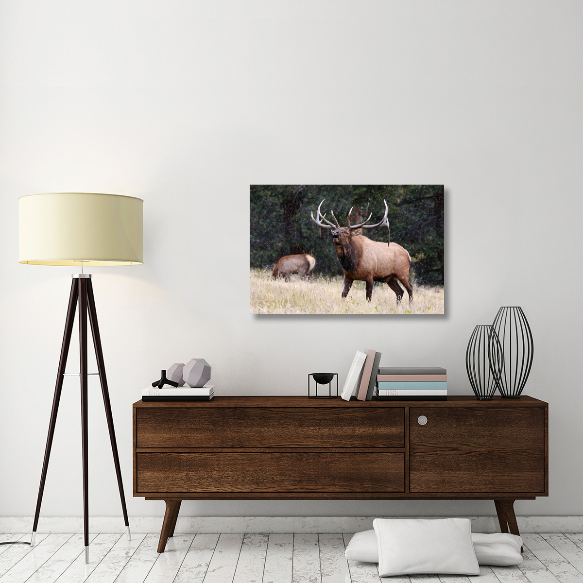 First Snow of Winter-Canvas Art-40&quotx26.8"