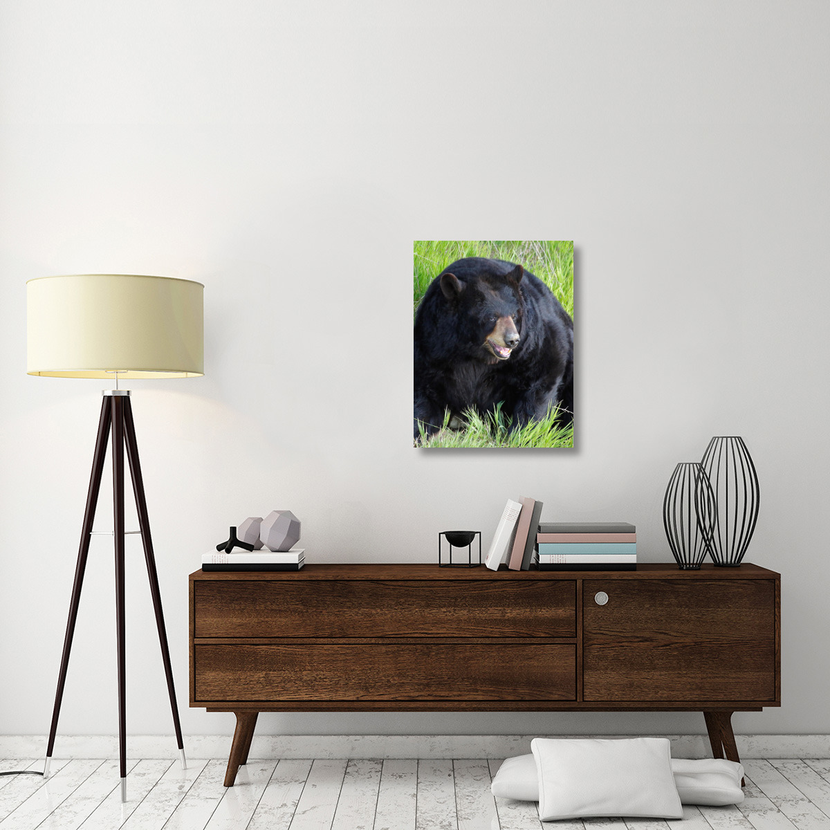 Big Daddy Bear-Canvas Art-23.1&quotx30"