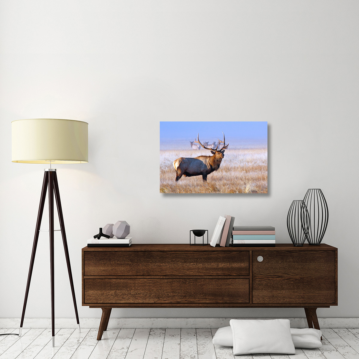 The Family Group-Canvas Art-36&quotx24.12"