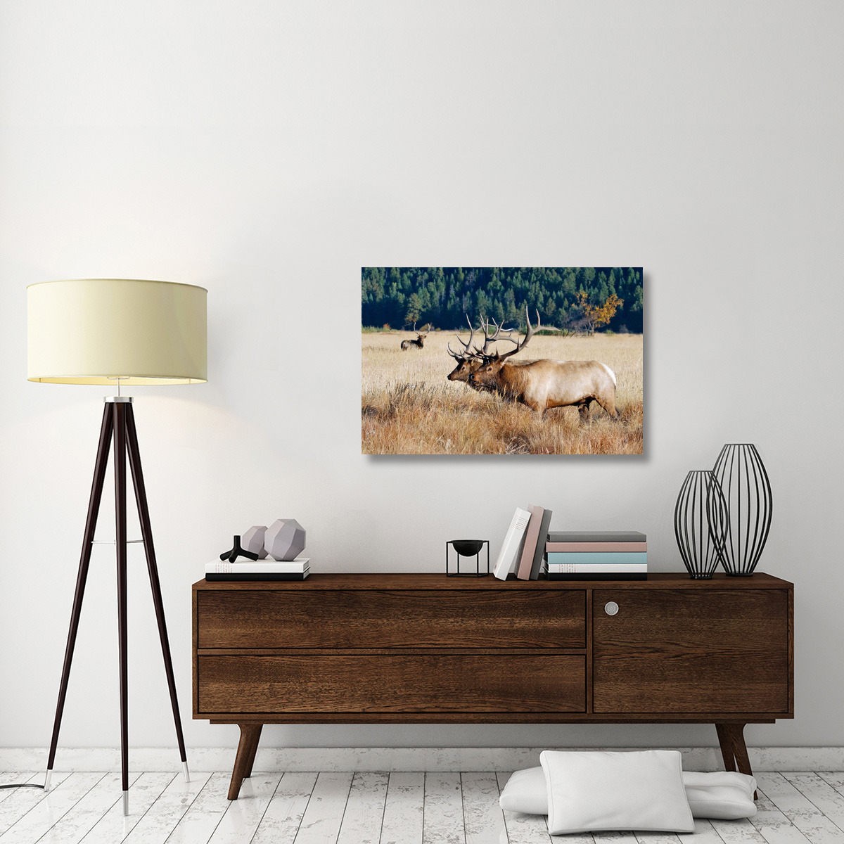 Before the Fight-Canvas Art-40&quotx26.8"