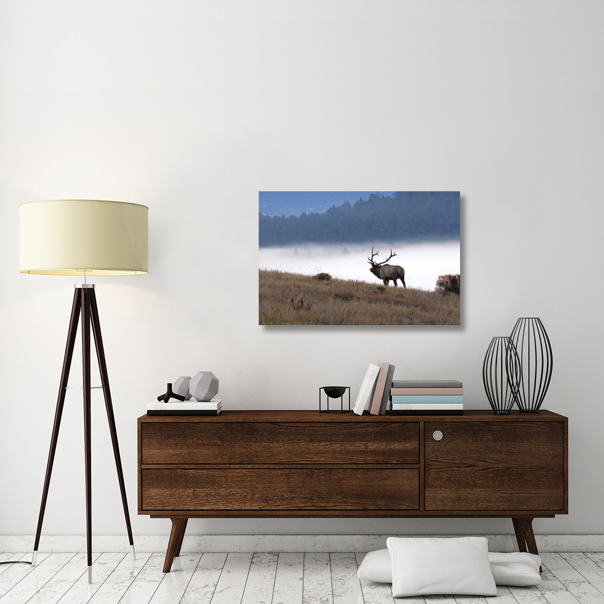 In to the Fog-Canvas Art-40&quotx26.8"