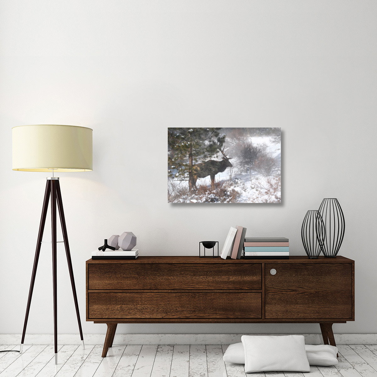 Shelter From the Storm-Canvas Art-36&quotx24.12"