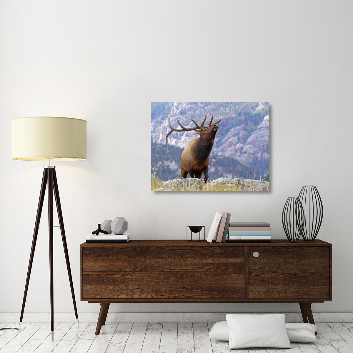 On the Ridgeline-Canvas Art-40&quotx30"