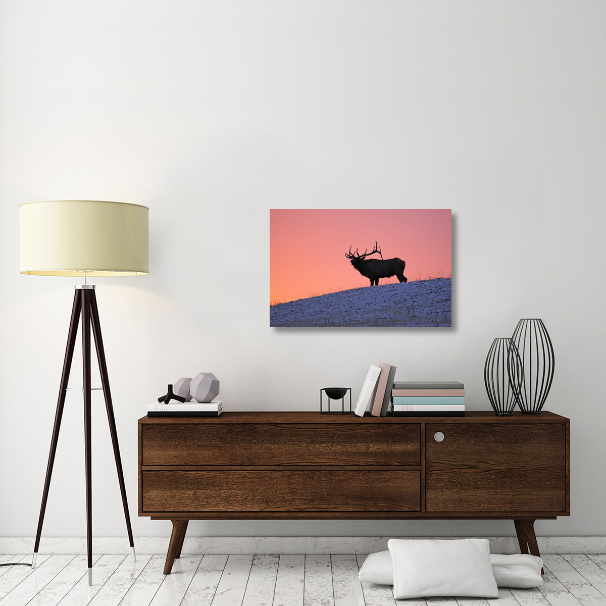 Winter Sunrise-Canvas Art-36&quotx23.4"
