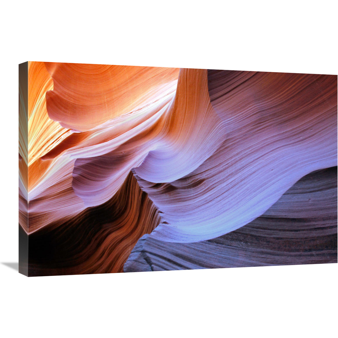 Canyon Waves-Canvas Art-30&quotx20.1"
