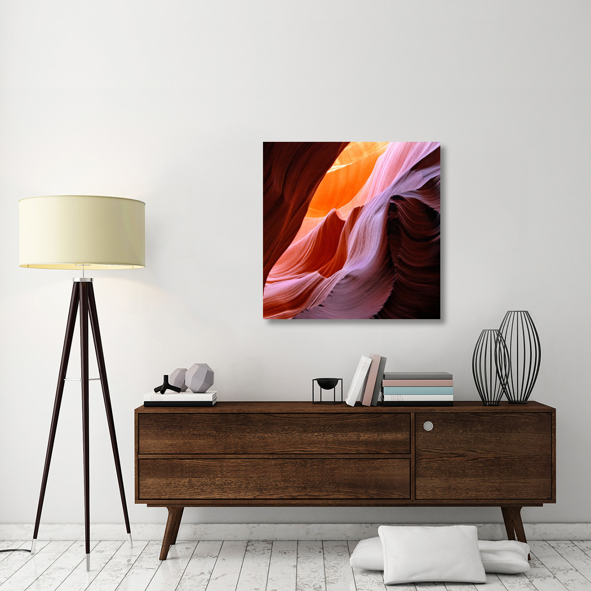 Crevasse-Canvas Art-36&quotx36"