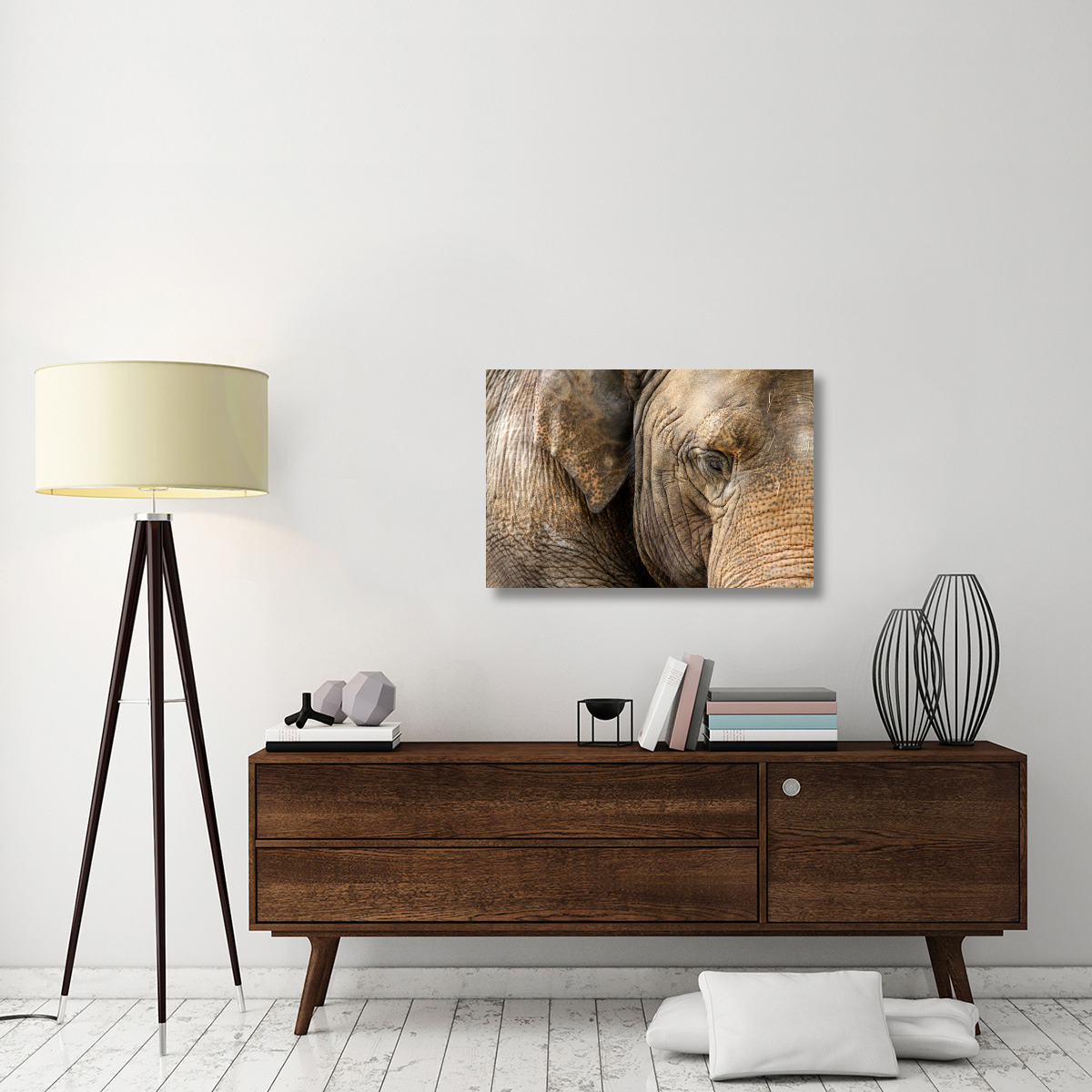 Eye of the Elephant-Canvas Art-36&quotx24.12"