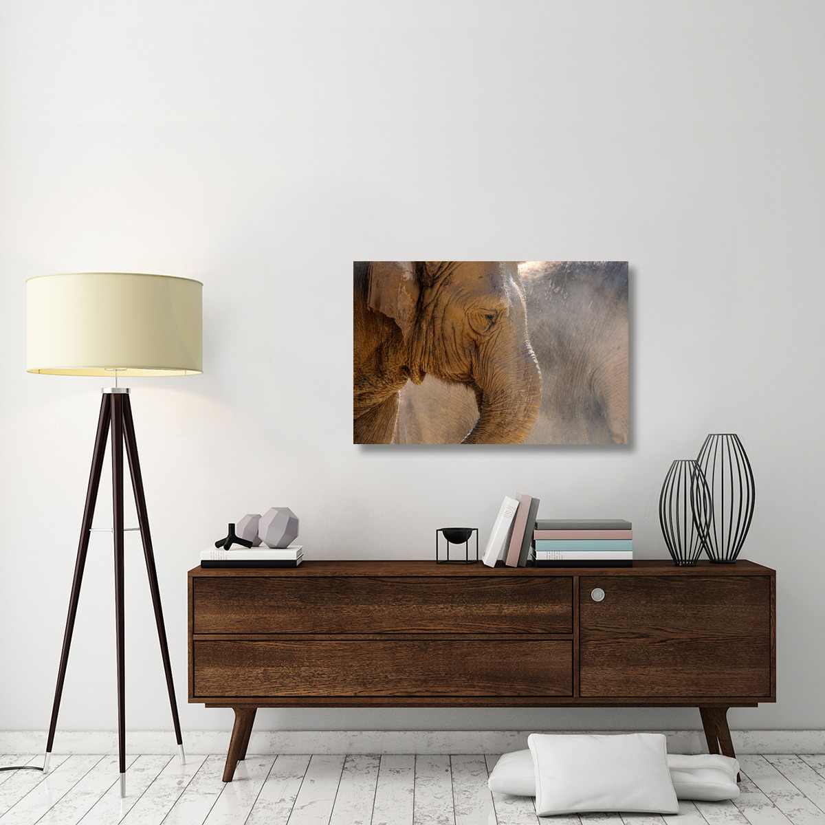 Dusty Friends-Canvas Art-40&quotx26.8"