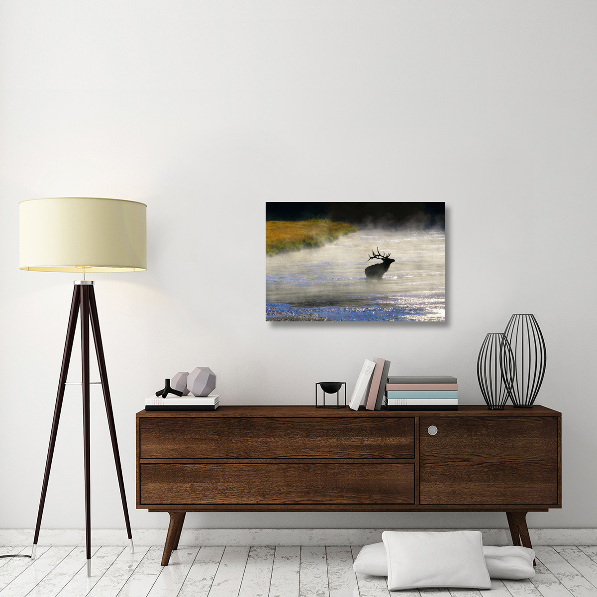In to Deeper Waters-Canvas Art-36&quotx24.12"