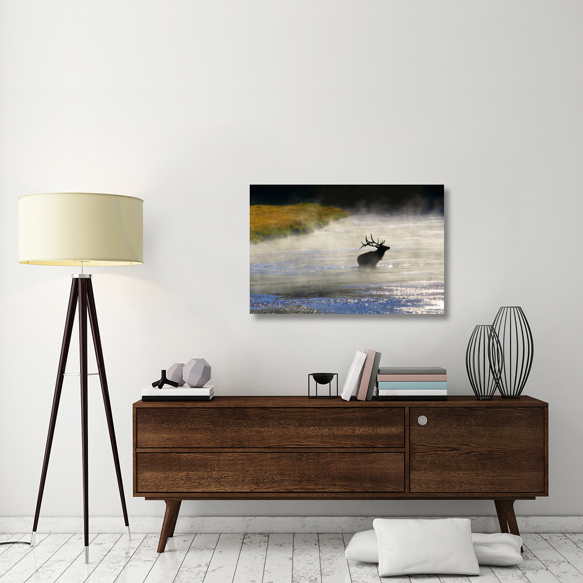 In to Deeper Waters-Canvas Art-40&quotx26.8"