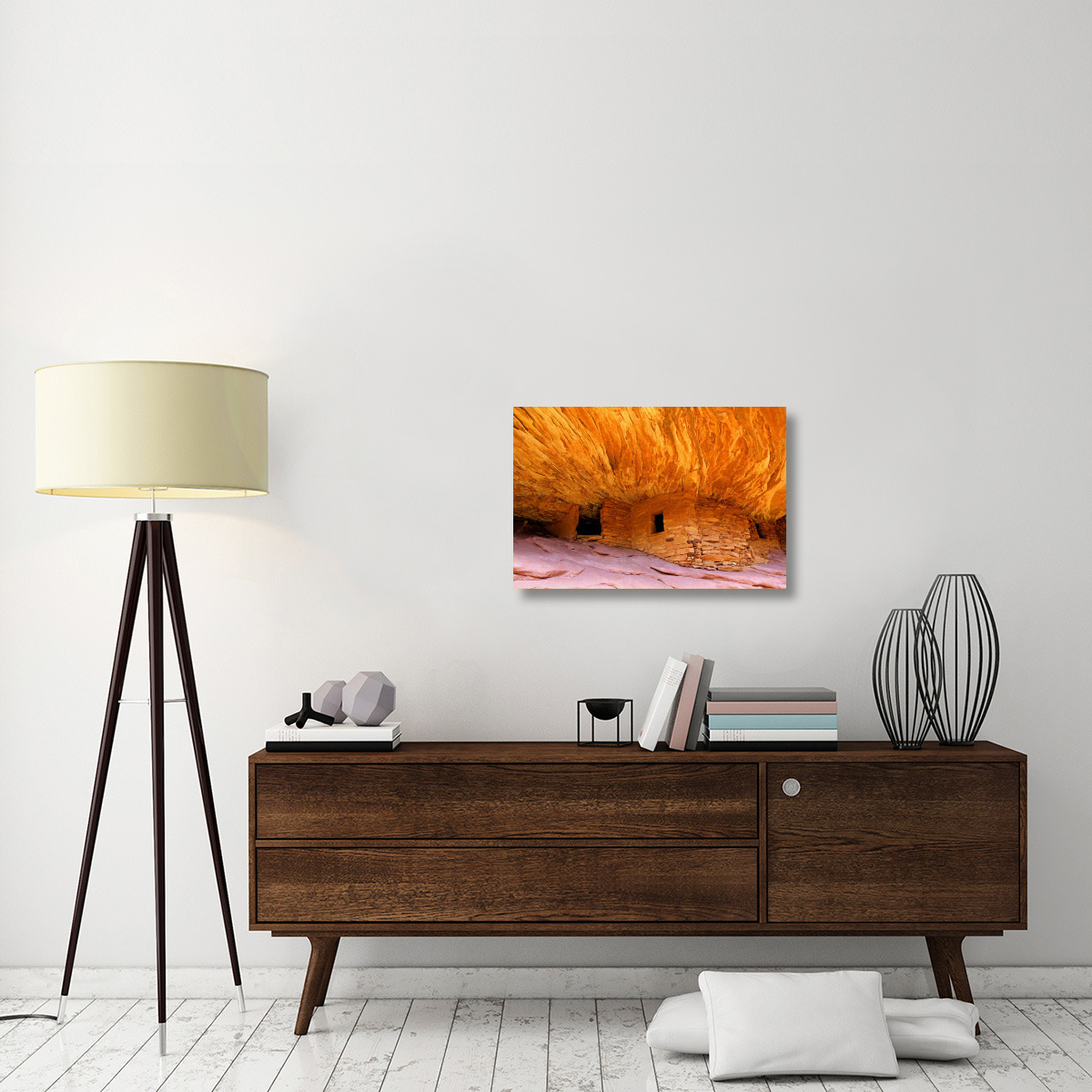 Fire House-Canvas Art-30&quotx20.1"