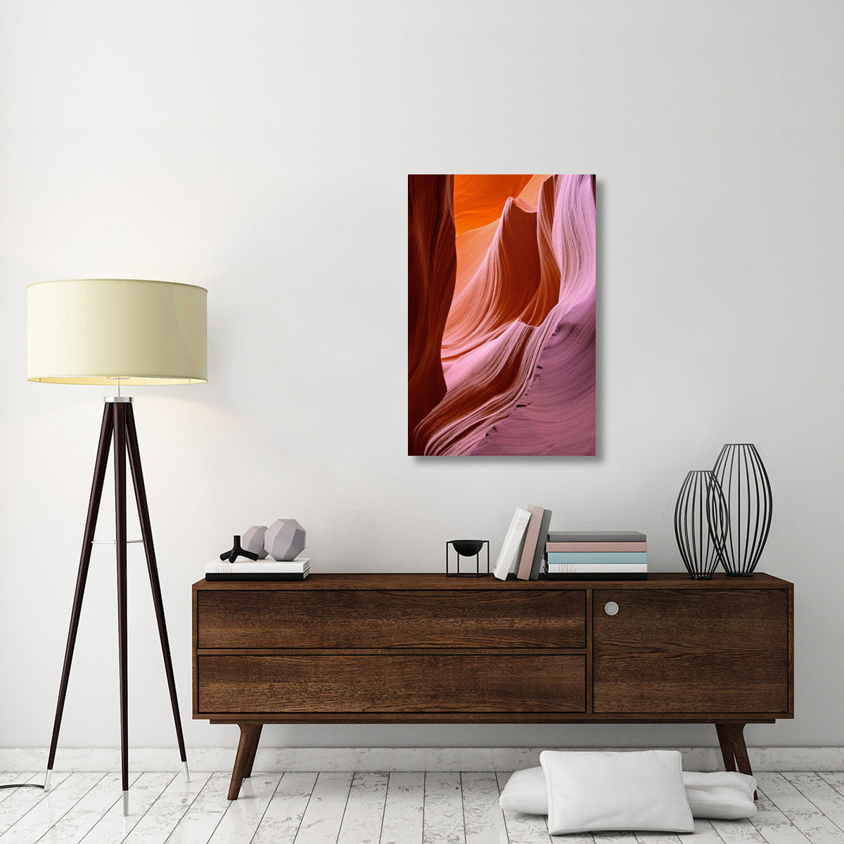 Lower Antelope Canyon II-Canvas Art-26.8&quotx40"