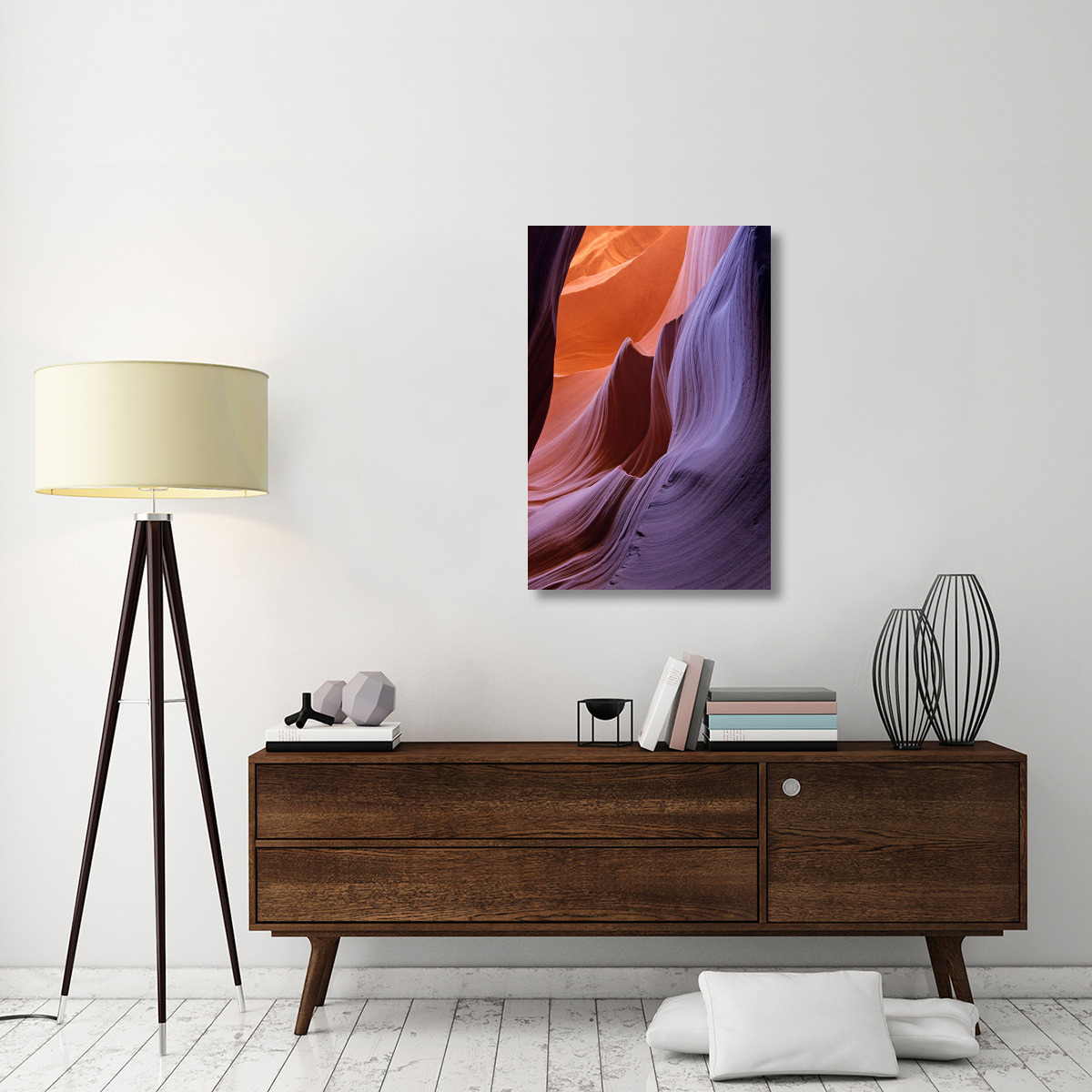 Lower Antelope Canyon I-Canvas Art-26.8&quotx40"