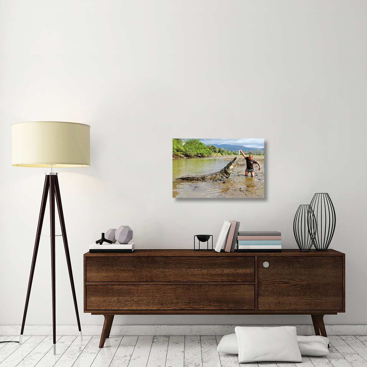 What&quots for Dinner-Canvas Art-30&quotx19.5"