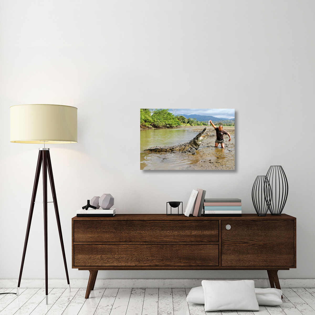 What&quots for Dinner-Canvas Art-36&quotx23.4"