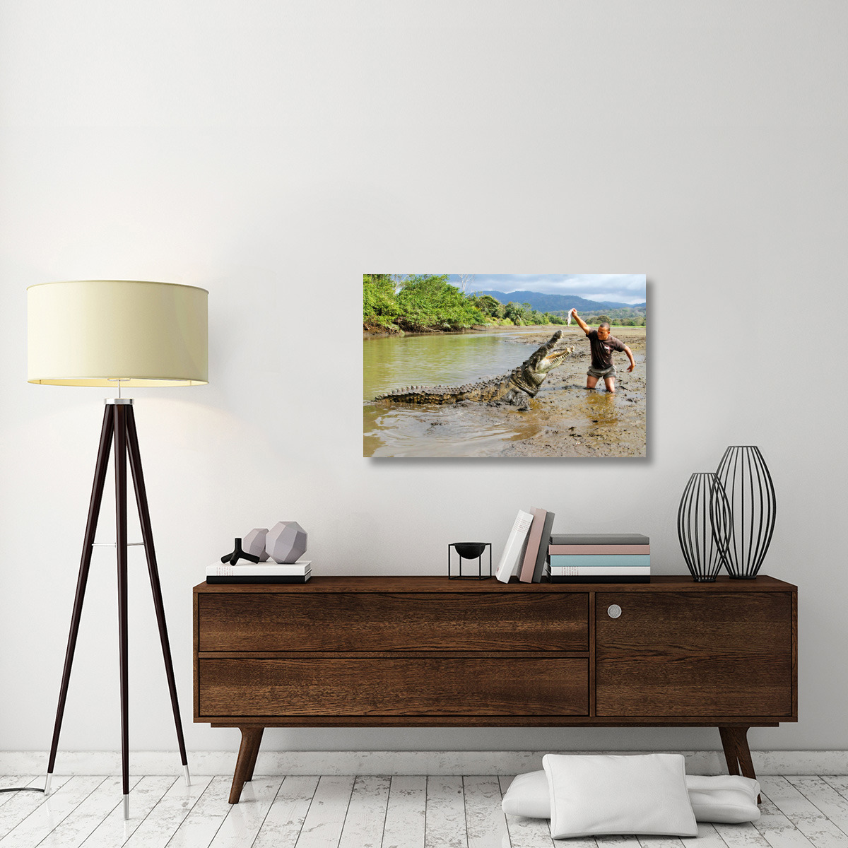 What&quots for Dinner-Canvas Art-40&quotx26"