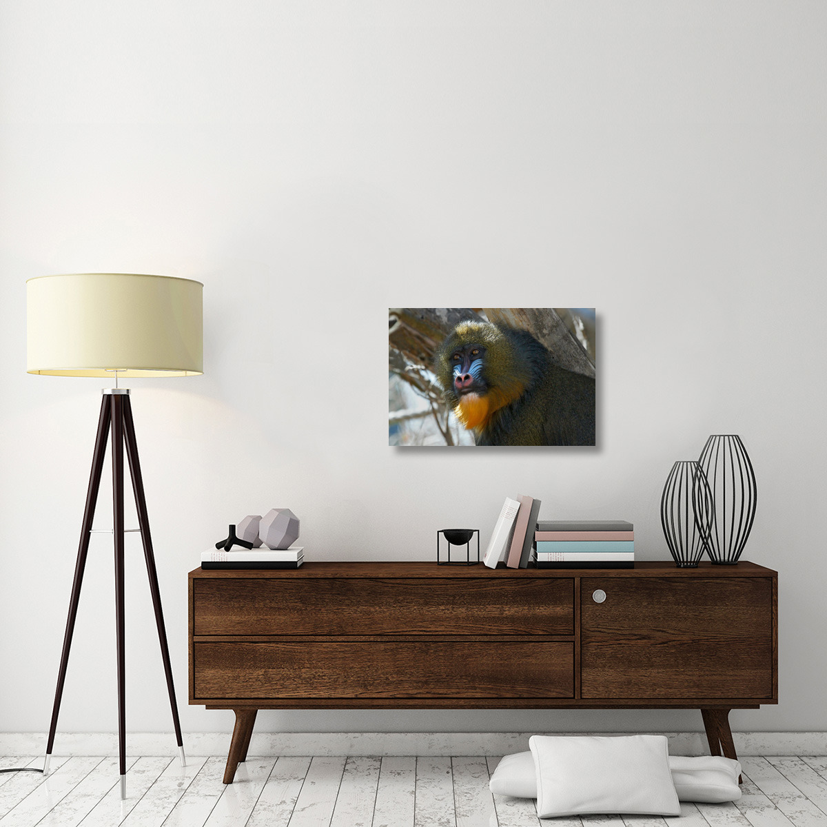 Mandrill-Canvas Art-30&quotx20.1"