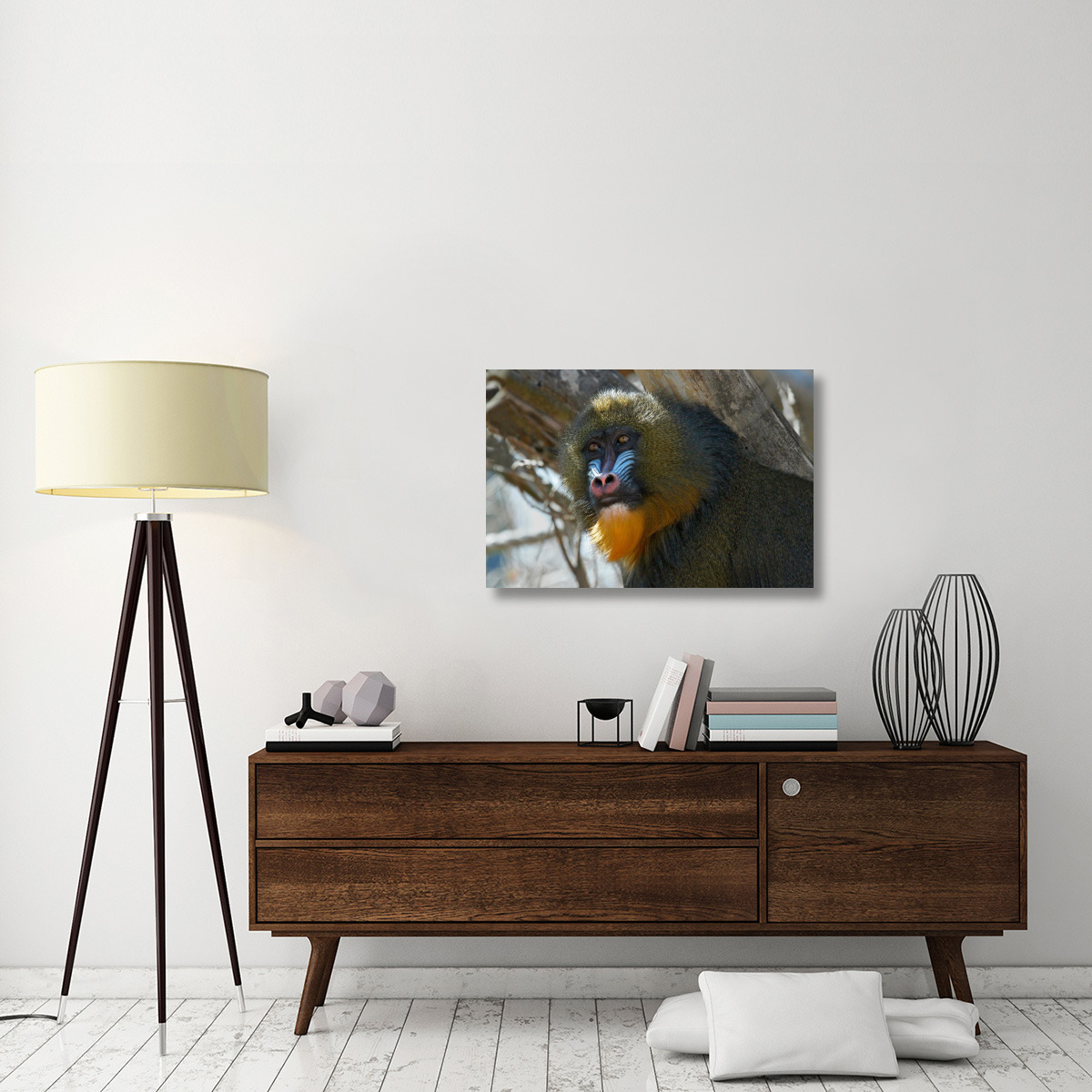 Mandrill-Canvas Art-36&quotx24.12"